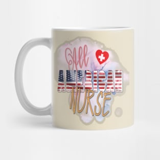 All American nurse Mug